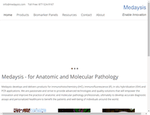 Tablet Screenshot of medaysis.com